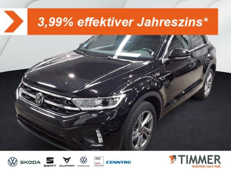 VW  T-Roc 2.0 TDI DSG R-LINE *AHK *LED *ACC *SHZ *RK, Deep Black Perleffekt