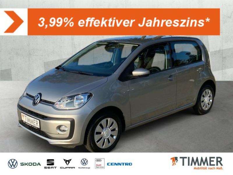 VW  up! 1.0 MOVE *4-TÜR *SHZ *ALLWETTER *KLIMA *TELE, Dark Silver Metallic