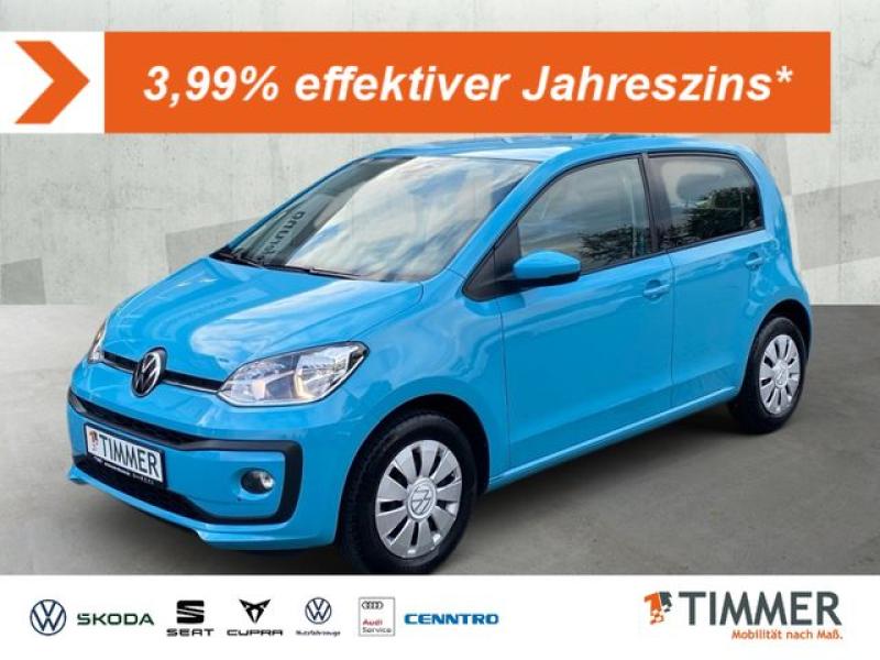 VW  up! 1.0 MPI MOVE 4-TÜR *SHZ *RKAM *TEMPO *KLIMA, Teal Blue