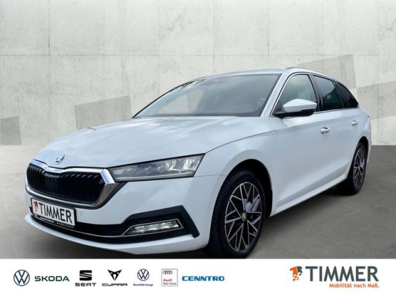 SKODA  Octavia Combi 2.0 TDI DSG STYLE *LED *HuD *ACC *, Moon-Weiß Metallic