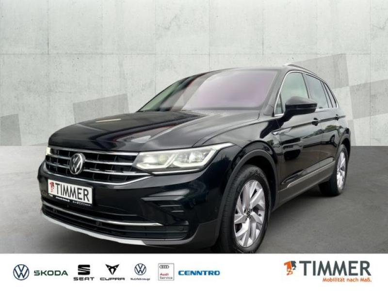 VW  Tiguan 2.0 TDI DSG ELEGANCE *AHK *VIRTUAL *MATRI, Deep Black Perleffekt