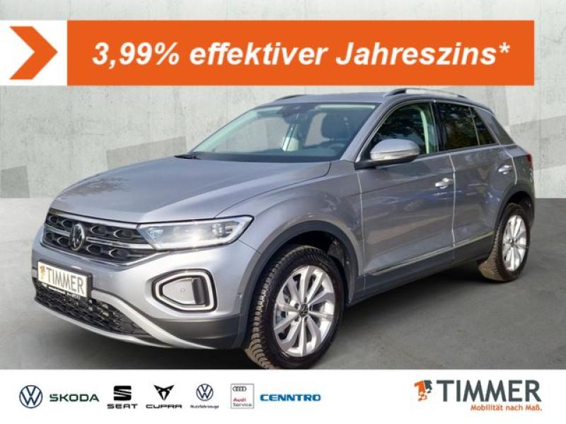 VW  T-Roc 1.5 TSI DSG STYLE *LED *VIRTUAL *ACC *TRAV, Pyritsilber Metallic