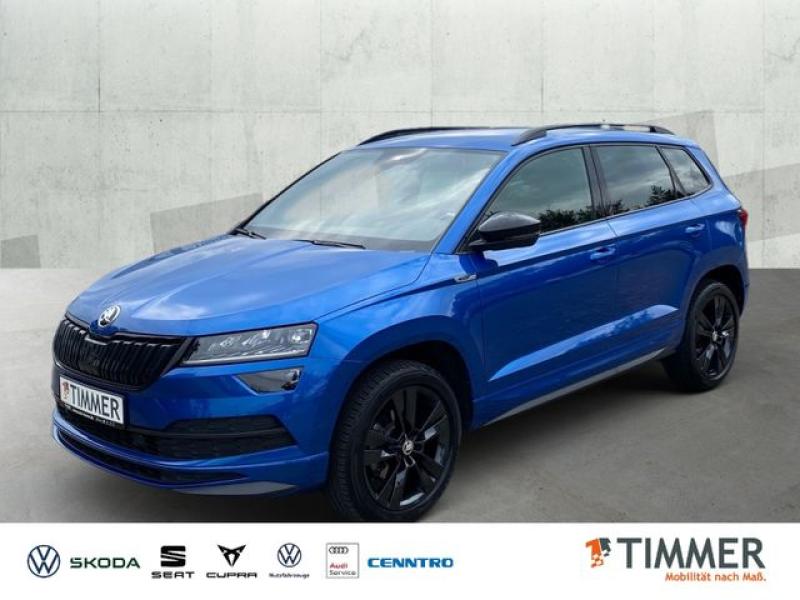 SKODA  Karoq 1.5 TSI DSG SPORTLINE *VIRTUAL *LED *ACC *, Race-Blau Metallic