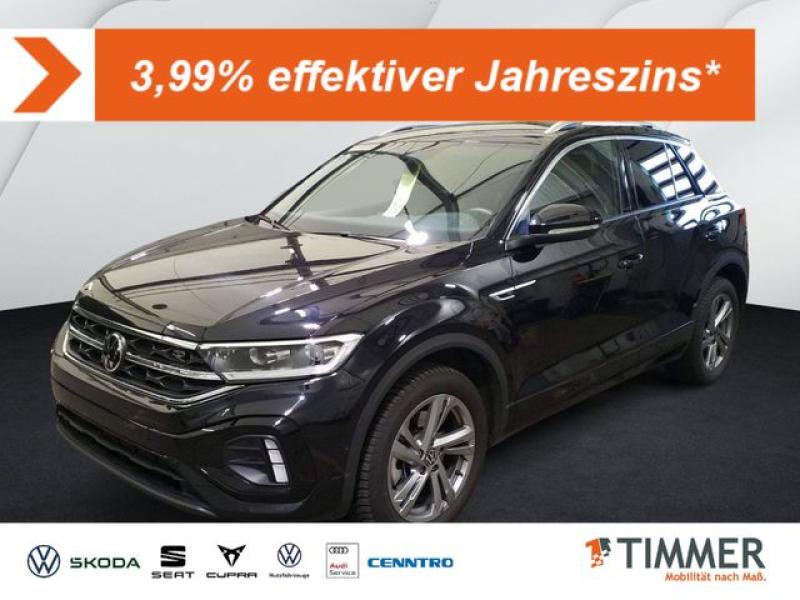 VW  T-Roc 2.0 TDI DSG R-LINE *AHK *LED *ACC *RKAM *N, Deep Black Perleffekt