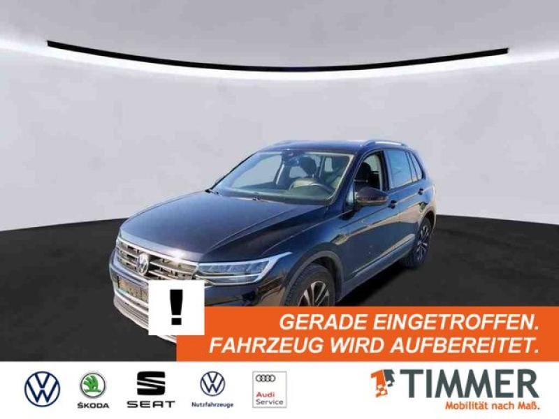 VW  Tiguan 1.5 TSI UNITED AHK*LED *RKAM *ACC *NAVI *, Deep Black Perleffekt