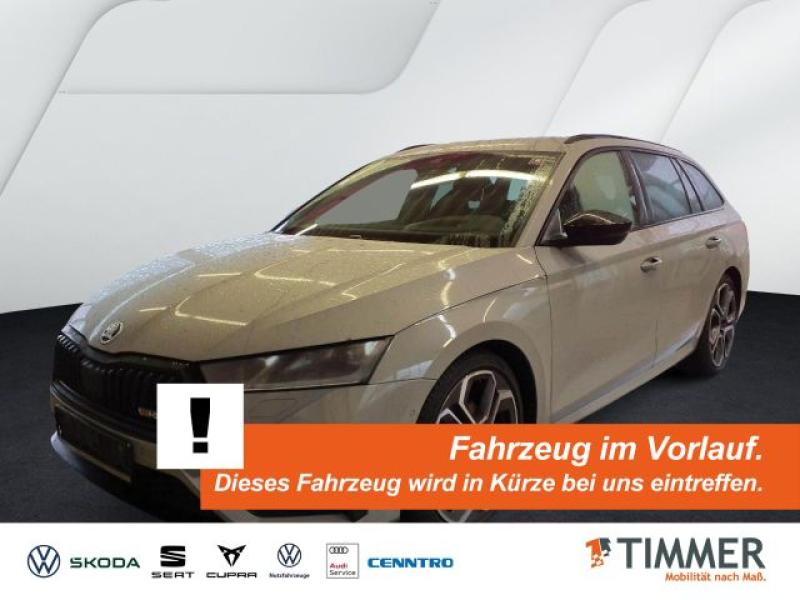 SKODA  Octavia Combi 2.0 TDI DSG RS *AHK *MATRIX *HuD *, Steel-Grau