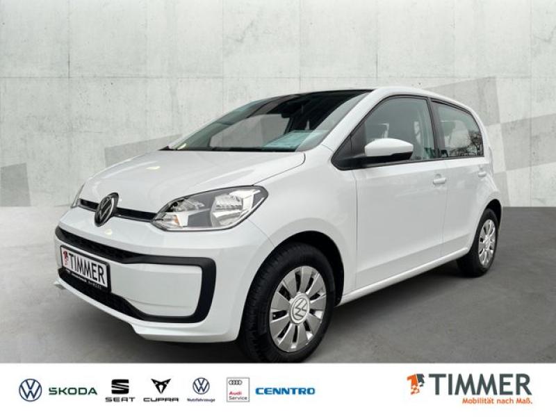 VW  up! 1.0 MOVE 4-TÜR *RKAM *TEMPO *KLIMA *TELEFON, Pure White