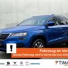 SKODA  Karoq 1.5 TSI DSG CLEVER *AHK *LED *ACC *PANO *, Race-Blau Metallic