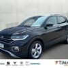 VW  T-Cross Style 1.0l TSI *APP-CON*DSG*RÜCKFAHRKAME, Schwarz