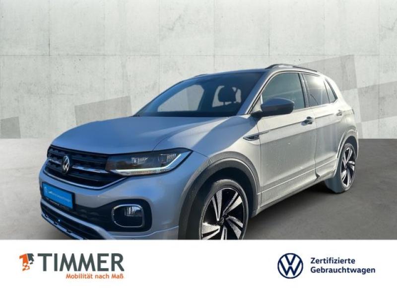 VW  T-Cross 1.0 DSG R-LINE *ACC*LED *NAVI *APP *DAB*, Reflexsilber Metallic