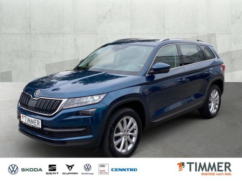 SKODA  Kodiaq 2.0 TDI DSG 4x4 STYLE *LED *AHK *RFK *STH, Lava-Blau Metallic