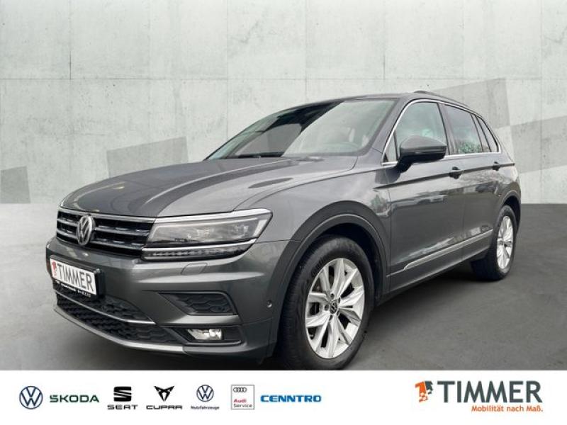 VW  Tiguan 1.5 TSI DSG HIGH AHK*LED *VIRTUAL *ACC *H, Indiumgrau Metallic