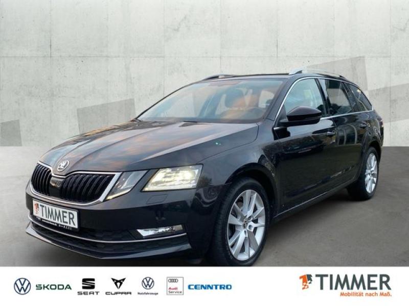 SKODA  Octavia III Combi 2.0 TDI DSG STYLE *AHK *LED *A, Schwarz-Magic Perleffekt