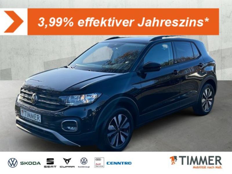 VW  T-Cross 1.0 TSI MOVE *SHZ *NAVI *APP *ALLWETTER, Deep Black Perleffekt