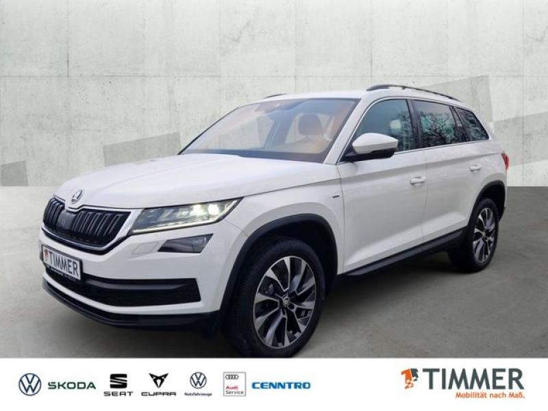 SKODA  Kodiaq 2.0 TDI DSG 4x4 DRIVE125 *AHK *LED *ACC *, Candy-Weiß