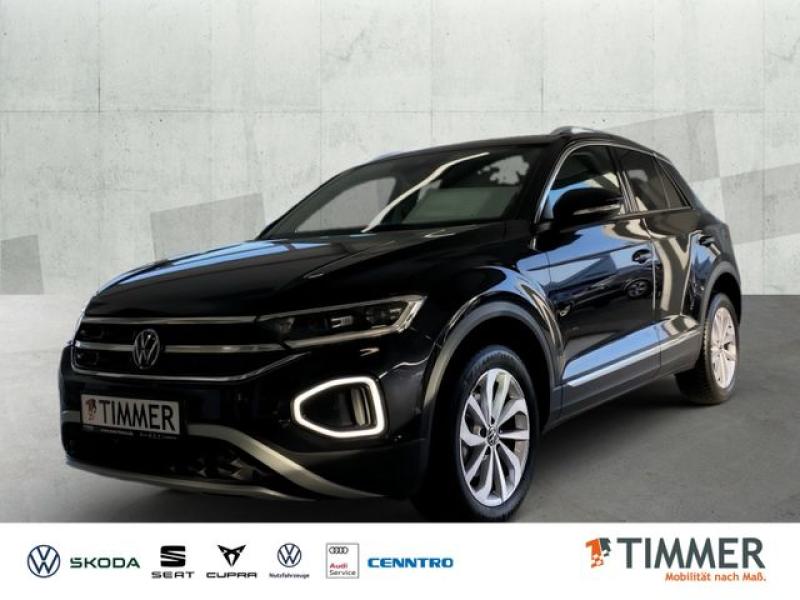 VW  T-Roc 1.5 TSI DSG STYLE *AHK *ACC *LED *VIRTUAL, Deep Black Perleffekt