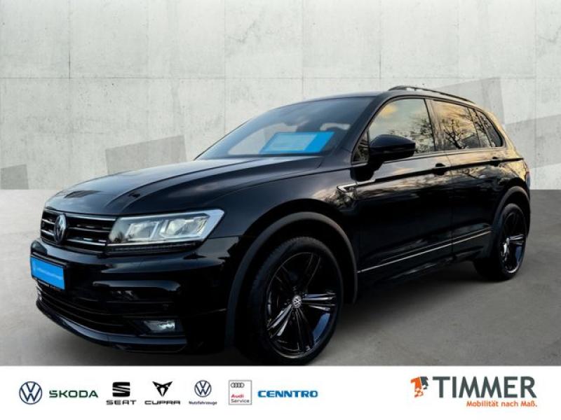 VW  Tiguan 2.0 TDI R-LINE *AHK *LED *VIRTUAL *ACC *N, Deep Black Perleffekt