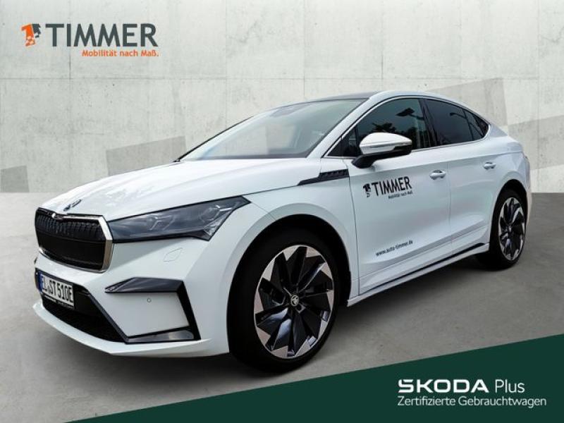 SKODA  Enyaq Coupe 85 *MATRIX*PANORAMA*, Moon-Weiß Perleffekt