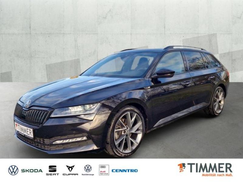 SKODA  Superb Combi 2.0 TDI DSG 4x4 SPORTLINE *AHK *CAN, Schwarz-Magic Perleffekt