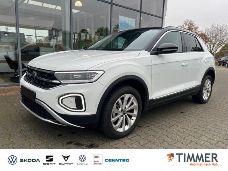 VW  T-Roc 1.5 TSI DSG STYLE R-Kam*AHK *LED *ACC *SHZ, Pure White