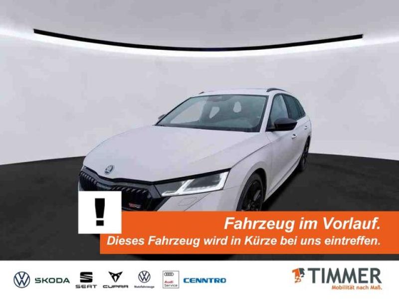 SKODA  Octavia Combi 2.0 TDI DSG RS *AHK *MATRIX *VIRTU, Candy-Weiss