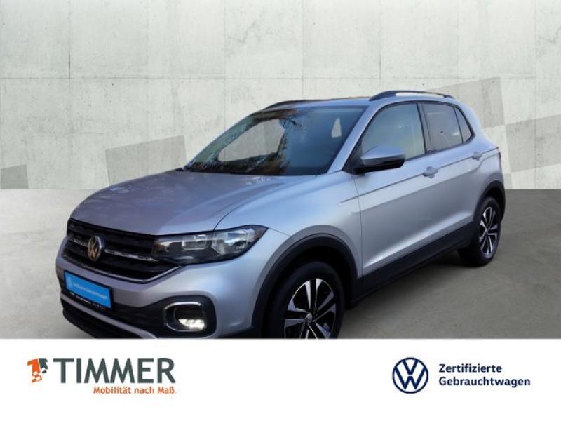 VW  T-Cross 1.0 TSI UNITED *SHZ *RKAM *APP-CONN *ALL, Reflexsilber Metallic