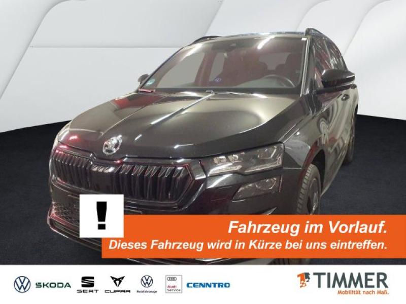 SKODA  Karoq 1.5 TSI DSG SPORTLINE *AHK *MATRIX *SHZ *A, Schwarz-Magic Perleffekt