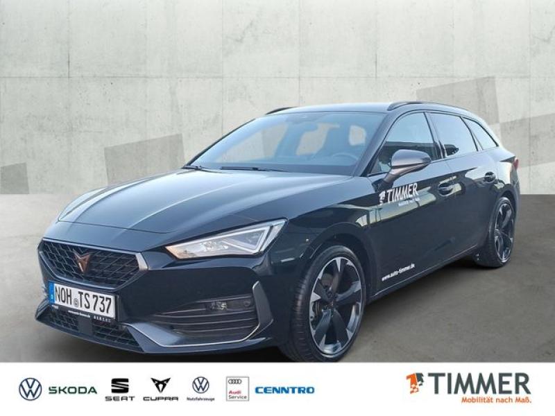 CUPRA  Leon Sportstourer 2.0 TDI DSG *Navi*AHK*ACC*SHZ*, Midnight Schwarz Metallic