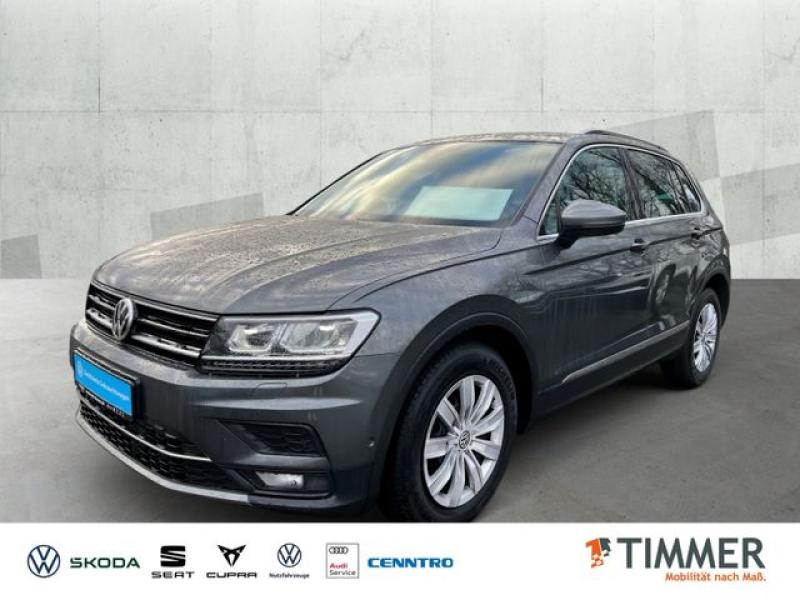 VW  Tiguan 2.0 TDI Highline *AHK*NAVI*LED*RÜCKFAHRKA, Indiumgrau Metallic