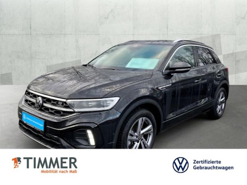 VW  T-Roc 2.0 TDI DSG R-LINE *AHK *LED *ACC *RKAM *N, Deep Black Perleffekt