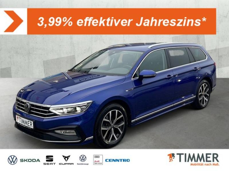 VW  Passat Variant 2.0 TDI DSG R-LINE *IQ.LIGHT *360, Lapiz Blue Metallic