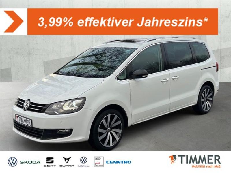 VW  Sharan 2.0 TDI DSG UNITED *AHK *DYNAUDIO *LED *A, Pure White