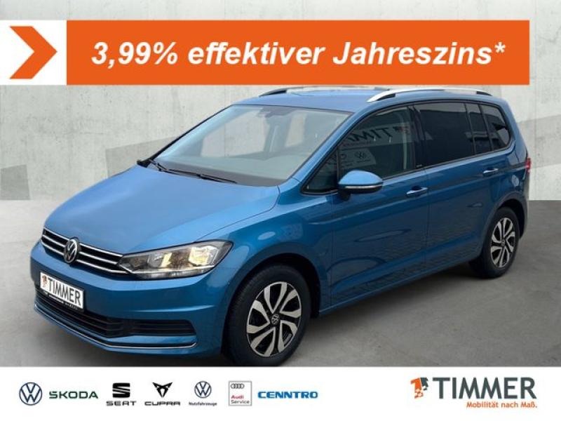 VW  Touran 2.0 TDI ACTIVE *SHZ *NAVI *APP *PDC *ALU, Caribbean Blue Metallic