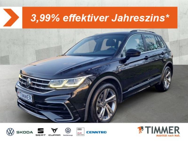 VW  Tiguan 1.5 TSI DSG R-LINE *IQ.LIGHT *VIRTUAL *TR, Deep Black Perleffekt