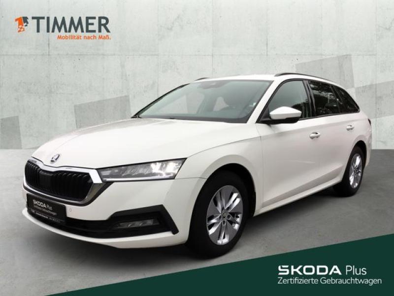 SKODA  Octavia Combi 2.0 TDI DSG *LED *NAVI *VIRTUAL *S, Candy-Weiß