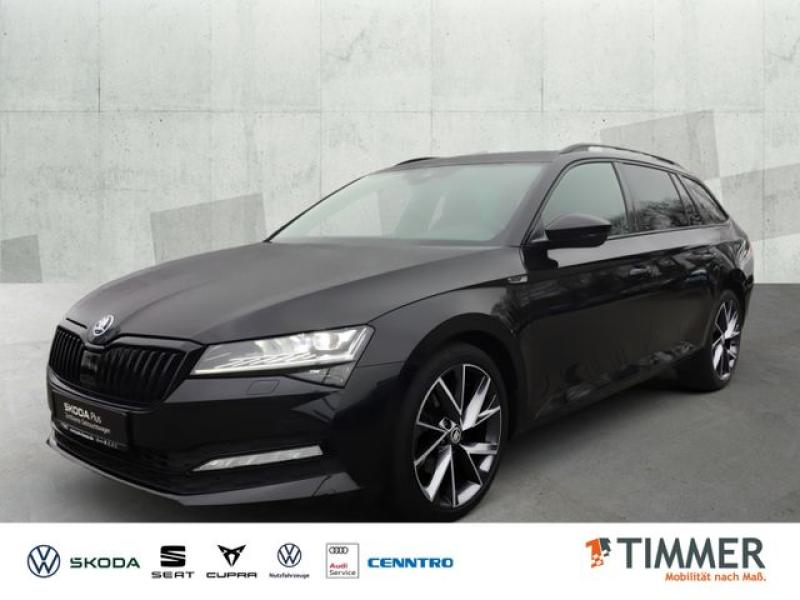 SKODA  Superb Combi 2.0 TDI DSG SPORTLINE *MATRIX *ACC, Schwarz-Magic Perleffekt