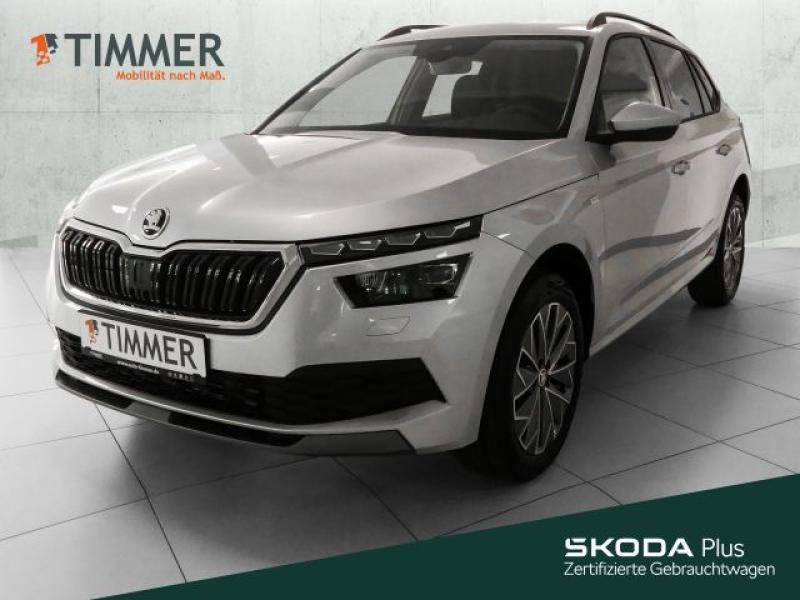 SKODA  Kamiq Tour 1.0 TSI *NAVI*LED*DAB* GARANTIE 5 JAH, Brilliant-Silber Metallic