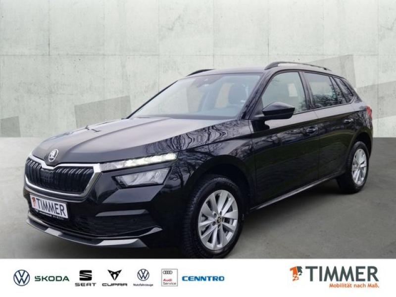 SKODA  Kamiq 1.0 TSI *RKAM *LED *SHZ *VIRTUAL *Vorb. AH, Schwarz-Magic Perleffekt