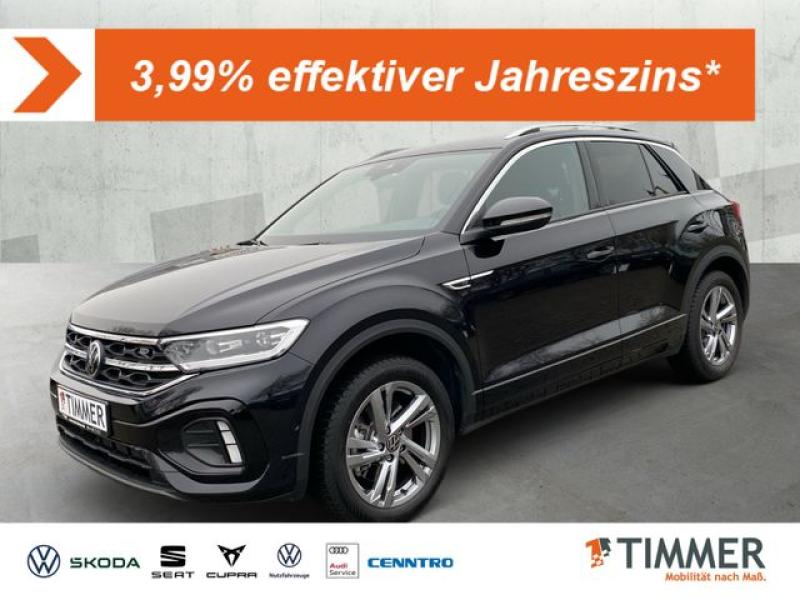 VW  T-Roc 2.0 TDI DSG R-LINE *AHK *LED *ACC *RKAM *N, Deep Black Perleffekt