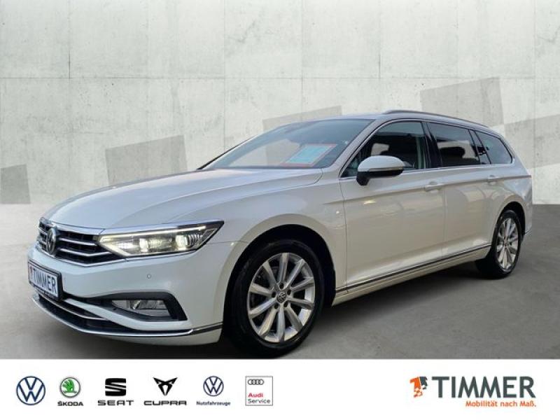 VW  Passat Variant 2.0 TDI DSG ELEGANCE *AHK *IQ.LIG, Pure White