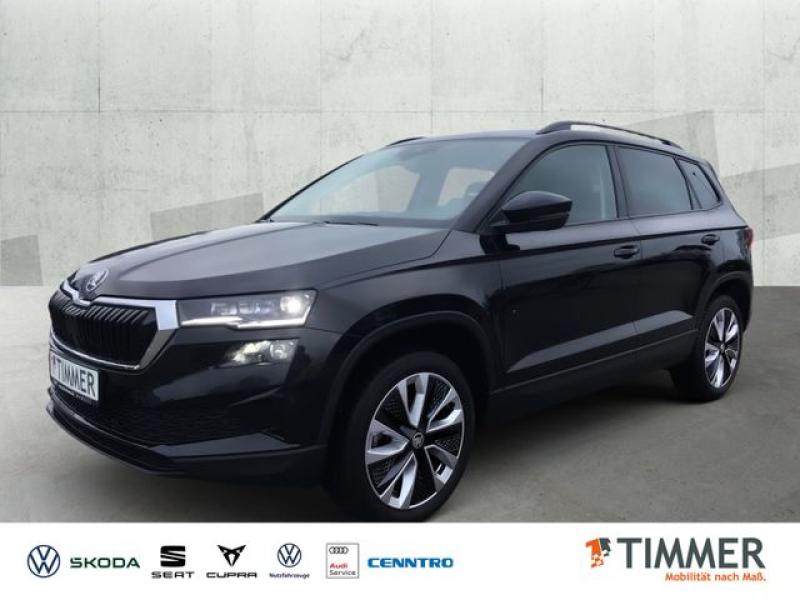 SKODA  Karoq 1.5 TSI STYLE *AHK *MATRIX *RKAM *VIRTUAL, Schwarz-Magic Perleffekt