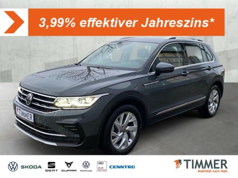 VW  Tiguan 2.0 TDI DSG ELEGANCE *AHK *MATRIX *ACC, Delfingrau Metallic