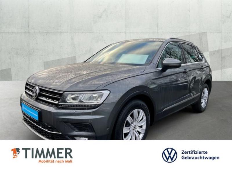 VW  Tiguan 2.0 TDI Highline *AHK*NAVI*LED*RÜCKFAHRKA, Indiumgrau Metallic