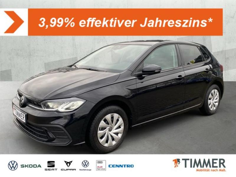 VW  Polo 1.0 LIFE *LED *NAVI *SITZHZG *TEMPO *VIRTUA, Deep Black Perleffekt