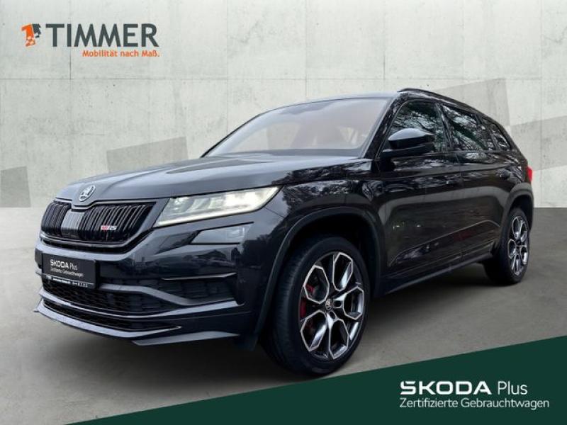 SKODA  Kodiaq 2.0 TDI DSG 4x4 RS *CANTON *360° *LED *AC, Schwarz-Magic Perleffekt