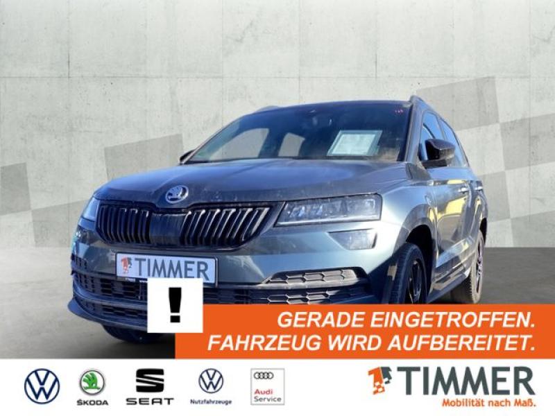 SKODA  Karoq 1.5 TSI DSG SPORTLINE *AHK *LED *ACC *NAVI, Quarz-Grau Metallic