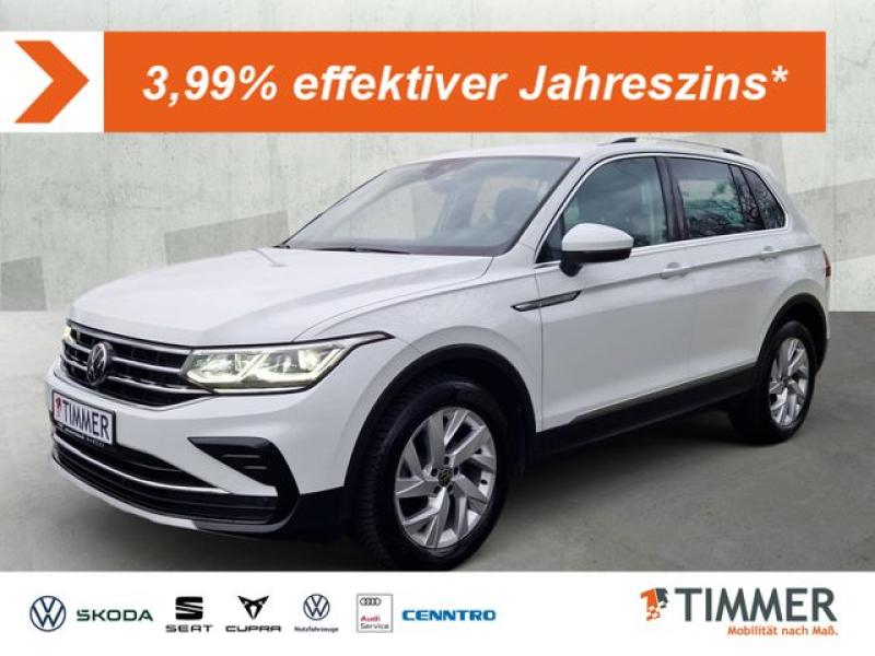 VW  Tiguan 2.0 TDI DSG ELEGANCE *IQ.LIGHT *VIRTUAL *, Pure White