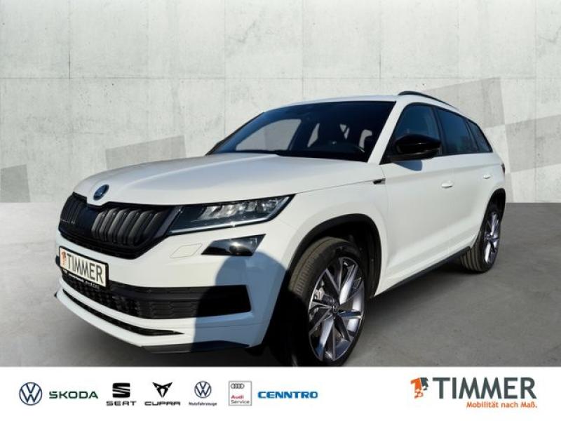 SKODA  Kodiaq 2.0 TDI DSG 4x4 SPORTLINE *AHK *CANTON *S, Moon-Weiss Metallic