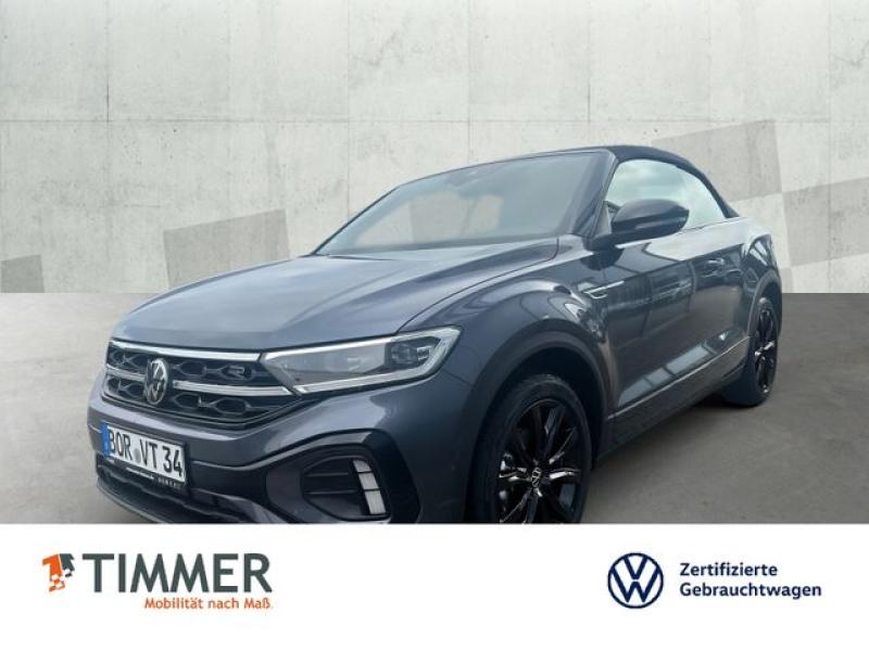 VW  T-Roc Cabriolet 1.5TSI *DSG* R-LINE* LED* NAVI*, Rauchgrau