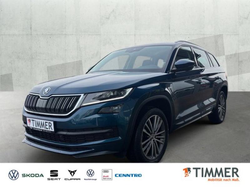 SKODA  Kodiaq 2.0 TDI DSG 4x4 L&K *AHK *360° *CANTON *P, Lava-Blau Metallic